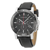 Buy Shop Burberry The City Black Dial Black Leather Strap Watch for Men - BU9382 USA Online