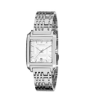 Buy Shop Burberry Nova Check Square White Dial Silver Steel Strap Watch for Women - BU1572 USA Online