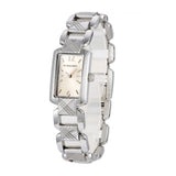 Buy Shop Burberry Signature Silver Dial Silver Steel Strap Watch for Women - BU4212 USA Online