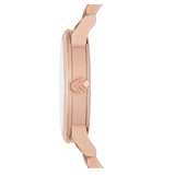 Buy Shop Burberry The City White Dial Rose Gold Steel Strap Watch for Women - BU9004 USA Online