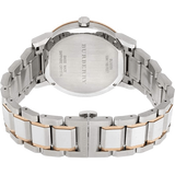 Buy Shop Burberry The City White Dial Two Tone Steel Strap Watch for Women - BU9006 USA Online