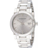 Buy Shop Burberry The City Silver Dial Silver Steel Strap Watch for Women - BU9035 USA Online