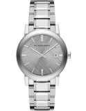 Buy Shop Burberry The City Silver Dial Silver Steel Strap Watch for Women - BU9035 USA Online