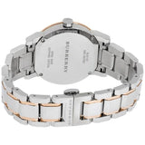 Buy Shop Burberry The City White Dial Two Tone Steel Strap Watch for Women - BU9105 USA Online