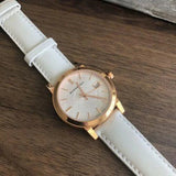Buy Shop Burberry The City White Dial White Leather Strap Watch for Women - BU9108 USA Online