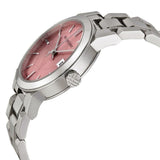Buy Shop Burberry The City Pink Dial Silver Steel Strap Watch for Women - BU9124 USA Online