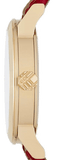 Buy Shop Burberry The City Champagne Dial Leather Strap Watch for Women - BU9139 USA Online