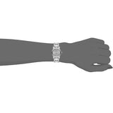 Burberry The City Silver Diamonds Dial Silver Stainless Steel Strap Watch for Women - BU9229