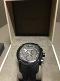 Buy Shop Burberry The Endurance Chronograph Black Dial Black Rubber Strap Watch For Men - BU9802 USA Online
