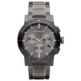Buy Shop Burberry The City Grey Dial Gunmetal Grey Steel Strap Watch for Men - BU9381 USA Online