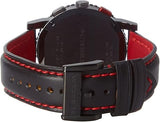 Buy Shop Burberry City Chronograph Black Dial Black Leather Strap Watch for Men - BU9803 USA Online