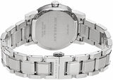 Buy Shop Burberry City Chronograph White Dial Silver Steel Strap Watch For Women - BU9700 USA Online