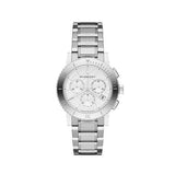 Buy Shop Burberry City Chronograph White Dial Silver Steel Strap Watch For Women - BU9700 USA Online
