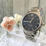 Buy Shop Burberry Classic Blue Dial Silver Steel Strap Watch for Men - BU10007 USA Online