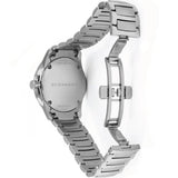 Buy Shop Burberry Classic Blue Dial Silver Steel Strap Watch for Men - BU10007 USA Online