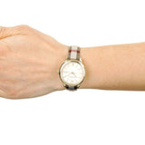 Buy Shop Burberry Classic Champagne Gold Dial Horseferry Leather Strap Watch for Women - BU10104 USA Online