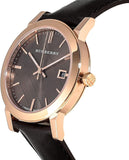 Buy Shop Burberry Classic Quartz Brown Dial Brown Leather Strap Watch for Men - BU9013 USA Online