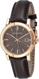 Buy Shop Burberry Classic Quartz Brown Dial Brown Leather Strap Watch for Men - BU9013 USA Online