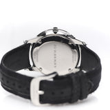 Buy Shop Burberry Classic Round Cream Dial Black Leather Strap Watch for Men - BU10008 USA Online
