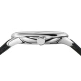 Buy Shop Burberry Classic Round Cream Dial Black Leather Strap Watch for Men - BU10008 USA Online