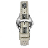 Buy Shop Burberry Classic Stone Silver Dial Horseberry Black Leather Strap Watch for Women - BU10103 USA Online