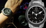 Buy Shop Burberry Endurance Chronograph Quartz Black Dial Black Steel Strap Watch For Men - BU9801 USA Online