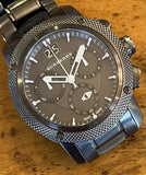 Buy Shop Burberry Endurance Chronograph Quartz Black Dial Black Steel Strap Watch For Men - BU9801 USA Online