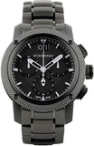 Buy Shop Burberry Endurance Chronograph Quartz Black Dial Black Steel Strap Watch For Men - BU9801 USA Online