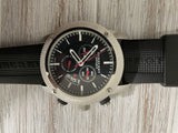 Buy Shop Burberry Endurance Sport Chronograph Black Dial Black Rubber Strap Watch for Men - BU7700 USA Online