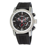 Buy Shop Burberry Endurance Sport Chronograph Black Dial Black Rubber Strap Watch for Men - BU7700 USA Online