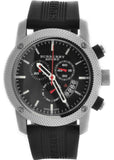Buy Shop Burberry Endurance Sport Chronograph Black Dial Black Rubber Strap Watch for Men - BU7700 USA Online