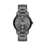 Buy Shop Burberry The City Black Dial Black Steel Strap Watch for Men - BU9902 USA Online
