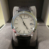 Buy Shop Burberry Heritage Beige Dial Brown Leather Strap Watch for Men - BU1777 USA Online