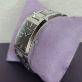 Buy Shop Burberry Heritage Black Dial Silver Steel Strap Watch For Women - BU9401 USA Online
