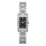 Buy Shop Burberry Heritage Black Dial Silver Steel Strap Watch For Women - BU9601 USA Online