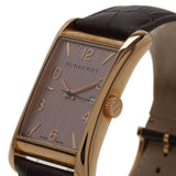 Buy Shop Burberry Heritage Brown Dial Brown Leather Strap Watch for Men - BU3000 USA Online