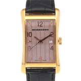 Buy Shop Burberry Heritage Brown Dial Brown Leather Strap Watch for Men - BU3000 USA Online