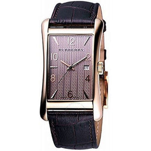 Buy Shop Burberry Heritage Brown Dial Brown Leather Strap Watch for Men - BU3000 USA Online