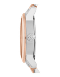 Buy Shop Burberry The City Silver Dial Two Tone Steel Strap Watch for Women - BU9214 USA Online