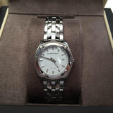 Buy Shop Burberry Heritage Check White Dial Silver Steel Strap Watch for Women - BU1853 USA Online