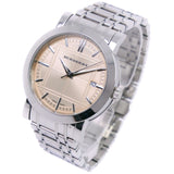 Buy Shop Burberry Heritage Collection Rose Gold Dial Silver Steel Strap Watch for Men - BU1352 USA Online