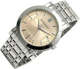 Buy Shop Burberry Heritage Collection Rose Gold Dial Silver Steel Strap Watch for Men - BU1352 USA Online