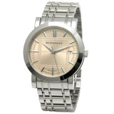 Buy Shop Burberry Heritage Collection Rose Gold Dial Silver Steel Strap Watch for Men - BU1352 USA Online