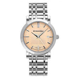 Buy Shop Burberry Heritage Collection Rose Gold Dial Silver Steel Strap Watch for Men - BU1352 USA Online