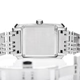 Buy Shop Burberry Heritage Diamond White Dial Silver Stainless Steel Strap Watch for Women - BU1583 USA Online