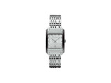 Buy Shop Burberry Heritage Diamond White Dial Silver Stainless Steel Strap Watch for Women - BU1583 USA Online