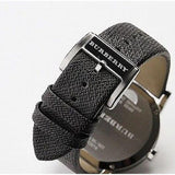 Buy Shop Burberry Heritage Grey Dial Black Leather Strap Watch for Men - BU9024 USA Online
