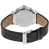 Buy Shop Burberry Heritage Grey Dial Black Leather Strap Watch for Men - BU9024 USA Online