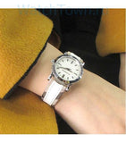 Buy Shop Burberry Heritage Nova Heritage White Dial Leather Strap Watch for Women - BU1395 USA Online