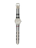 Buy Shop Burberry Heritage Nova Heritage White Dial Leather Strap Watch for Women - BU1395 USA Online